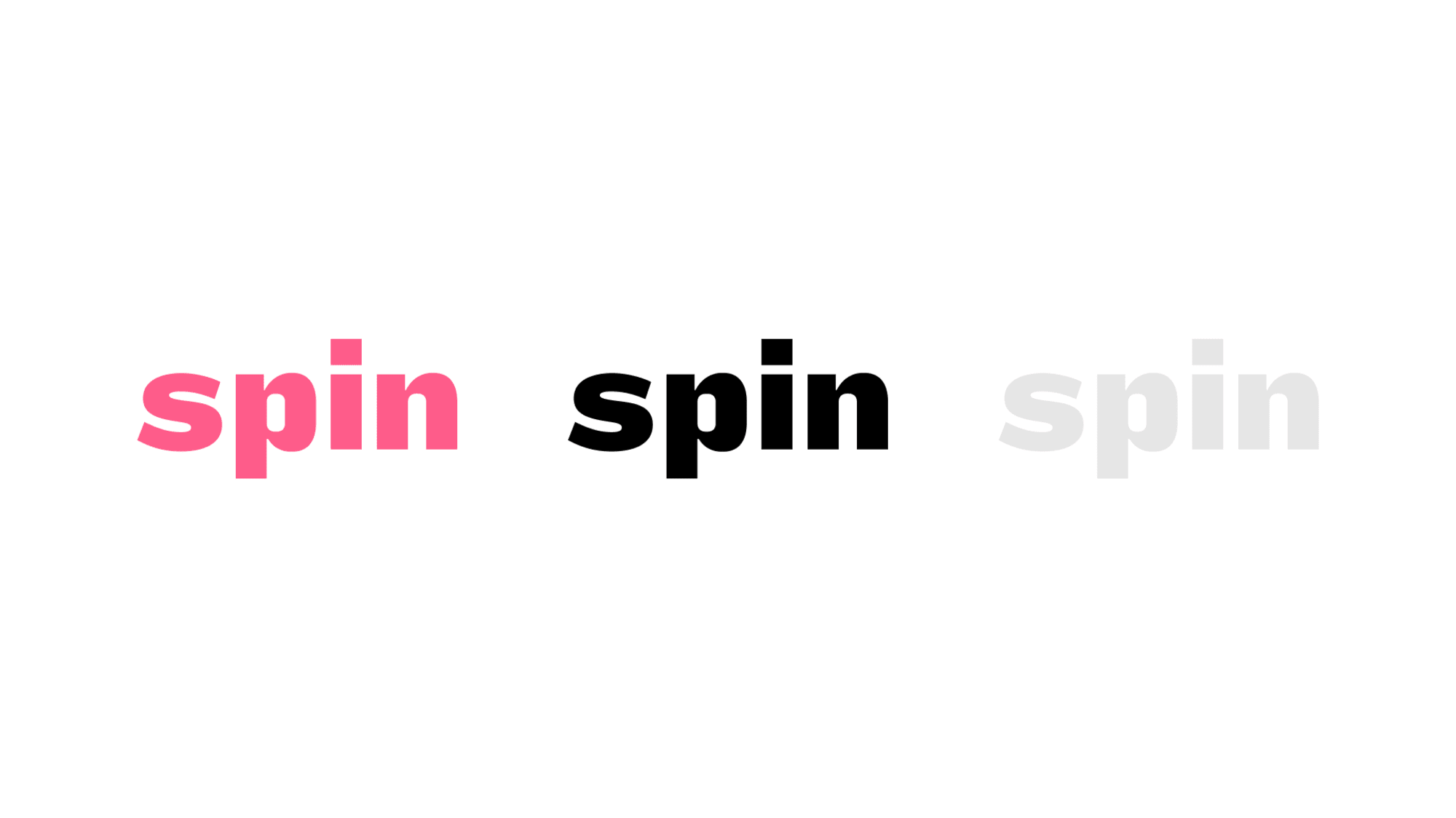 Acceptable wordmark colours