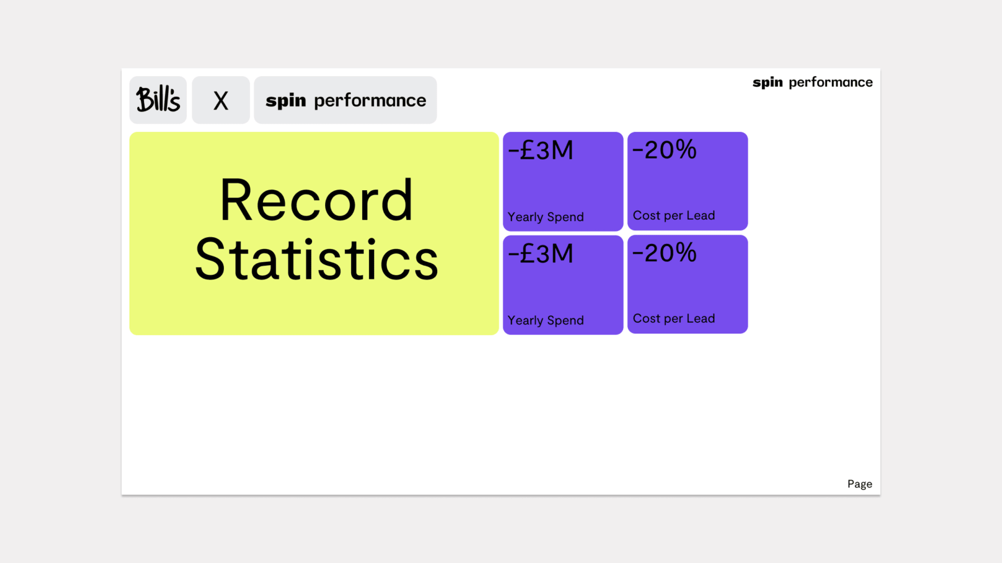 Internal page example