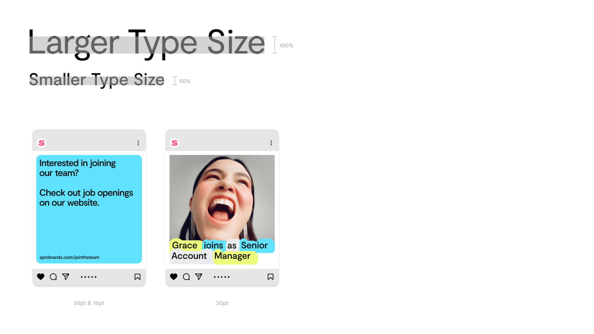 Social type scaling