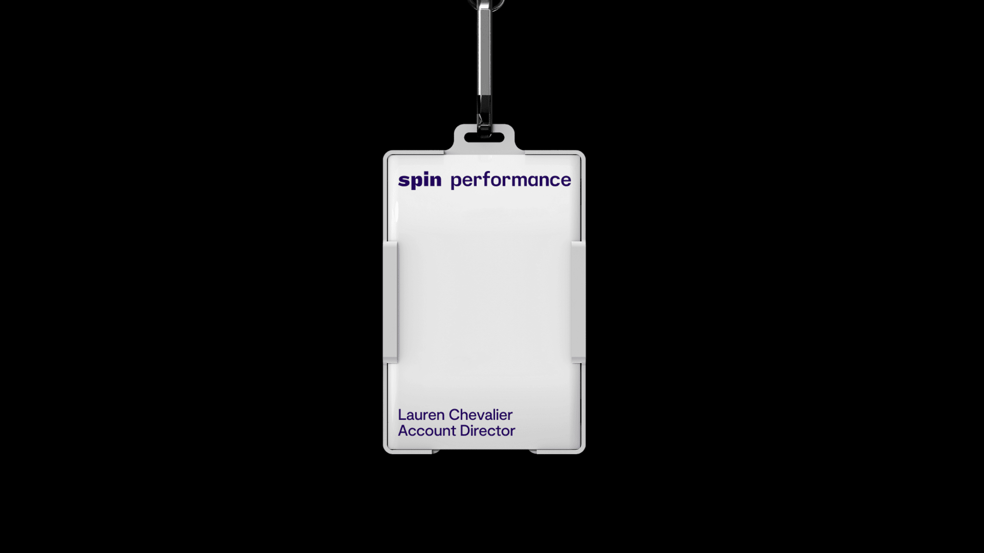 Spin Performance wordmark in use