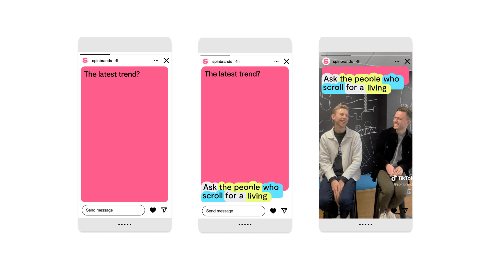 Instagram Stories template